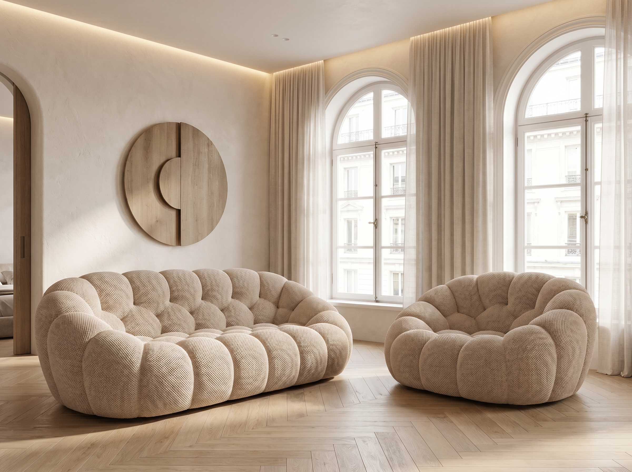 Canapé Bubble Beige