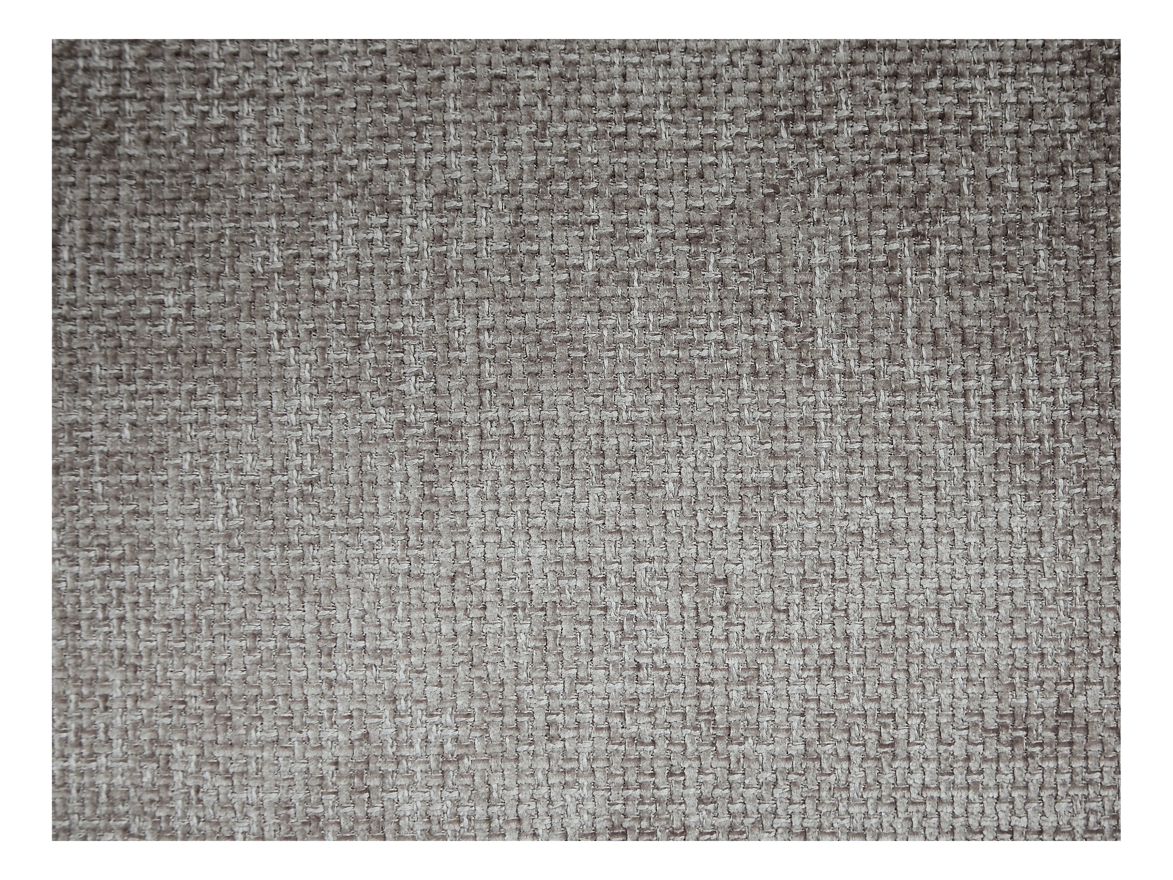 Canapé Bubble 3 places en tissu texturé gris - BERENIA