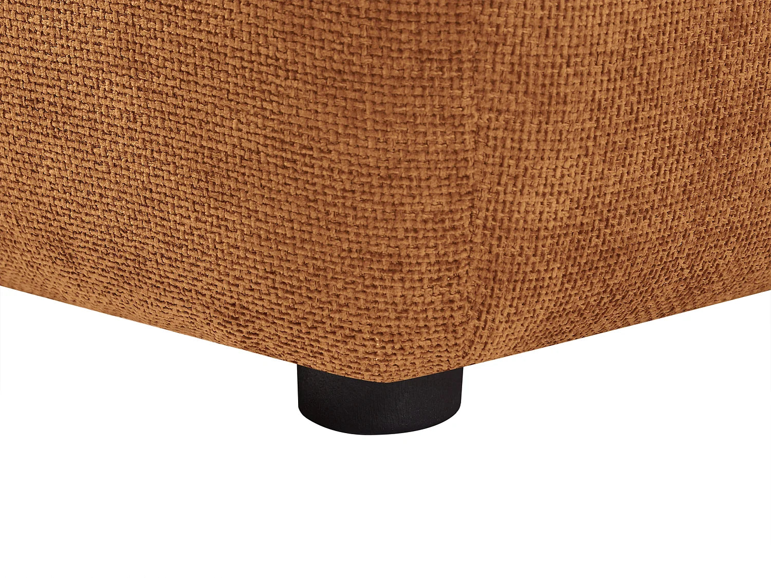 Fauteuil Bubble d'angle dossier avance-recule terracotta - APOLIU