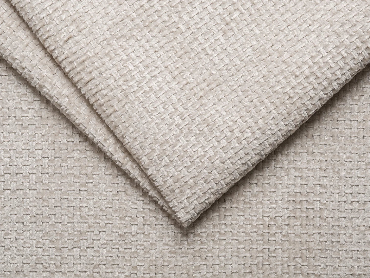 Canapé Bubble 4 places avec assise profonde beige - MOTINO
