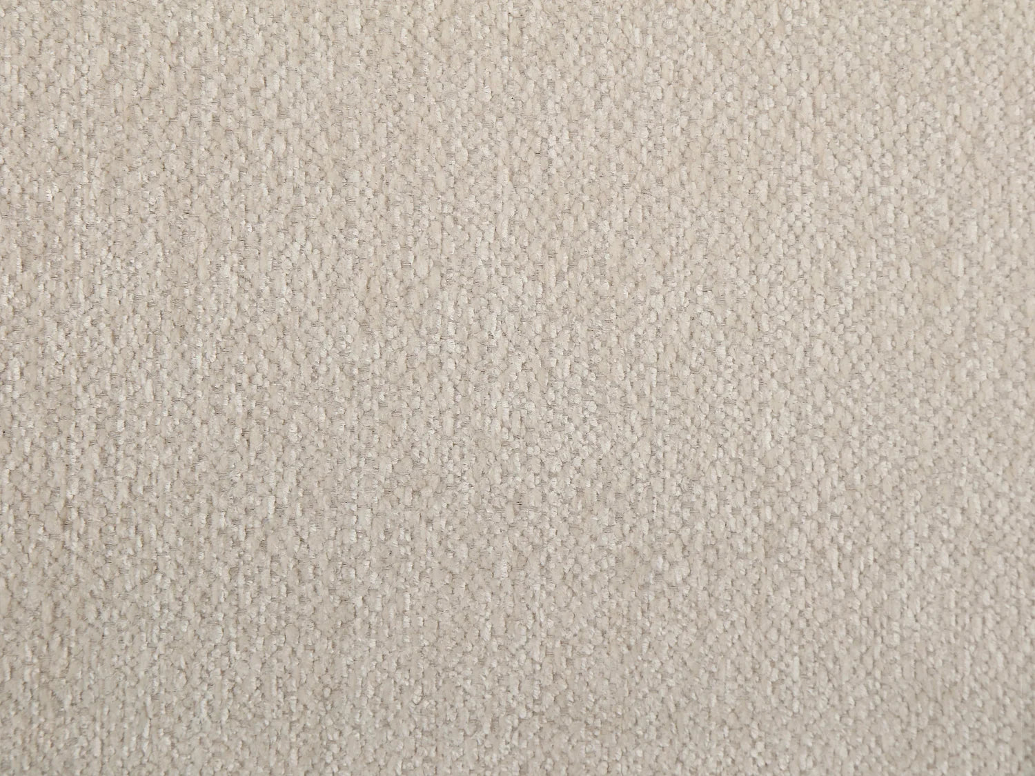 Fauteuil Bubble en tissu chenille beige - TALIENA
