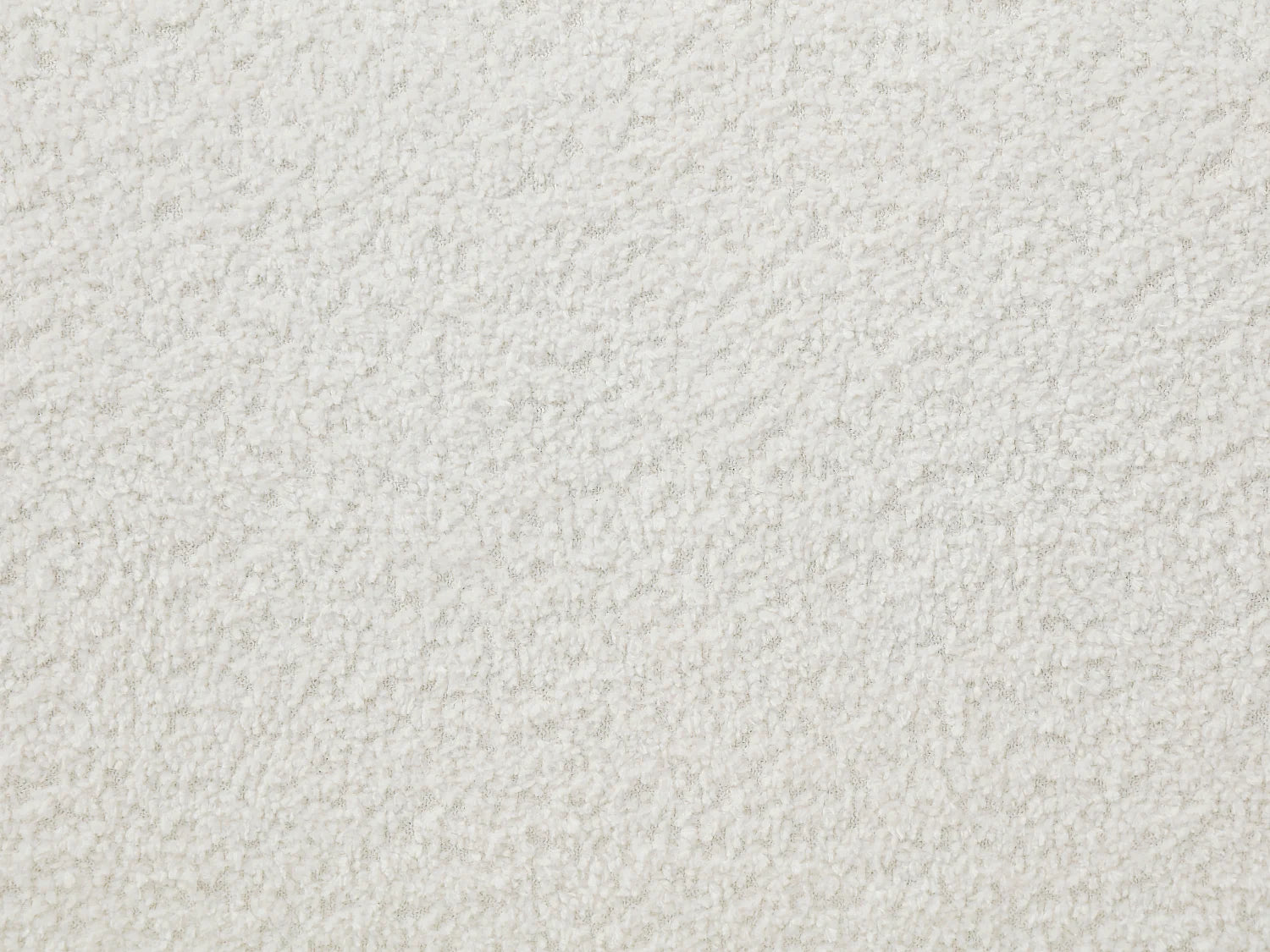 Fauteuil Bubble Design pivotant en bouclette blanc - LAPIOTA