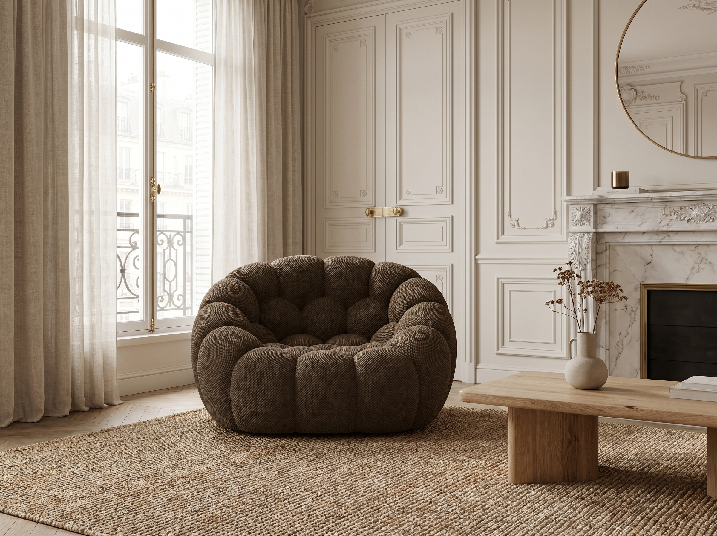 Fauteuil Bubble Marron - Cocoon