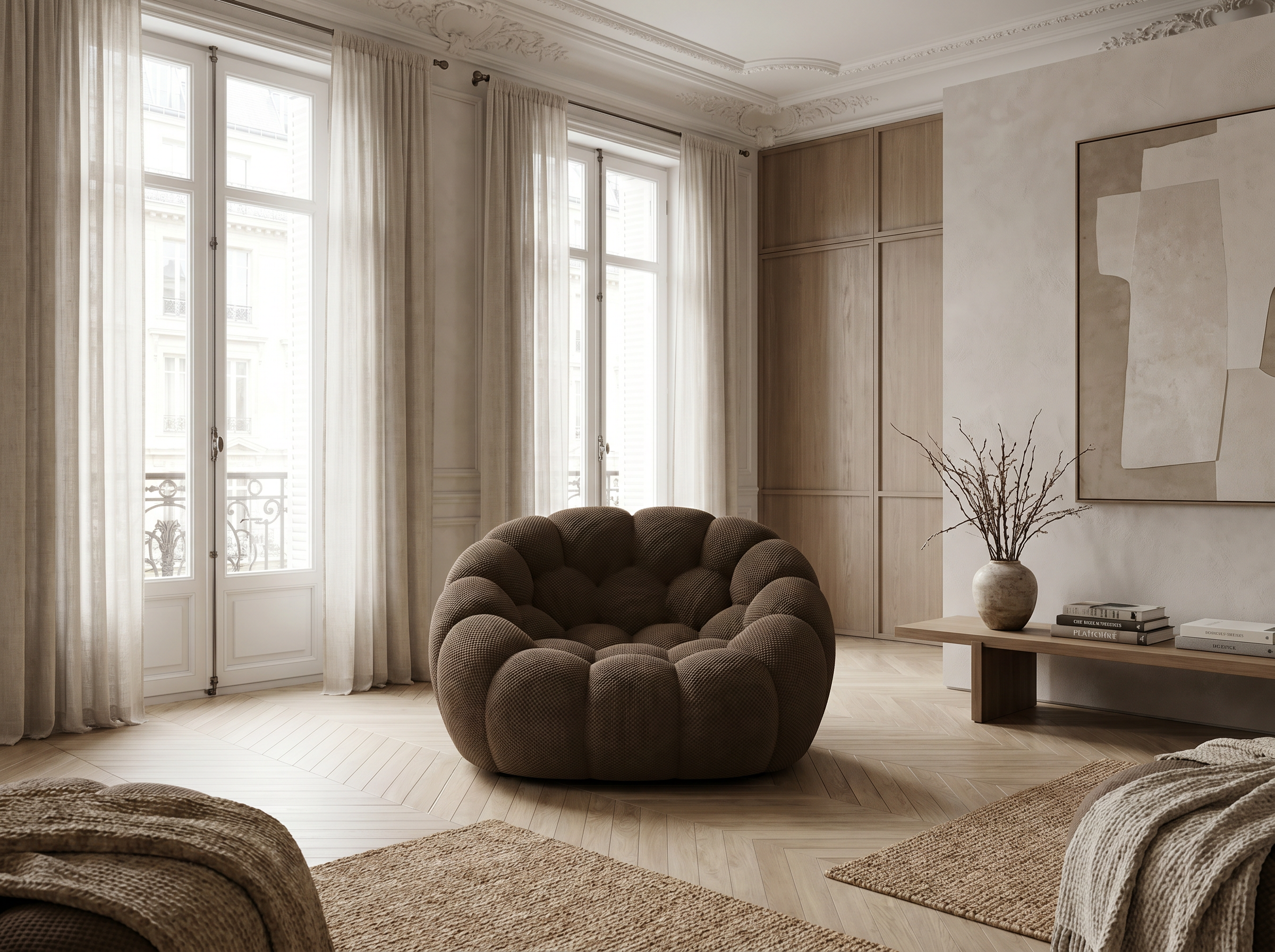 Fauteuil Bubble Marron - Cocoon