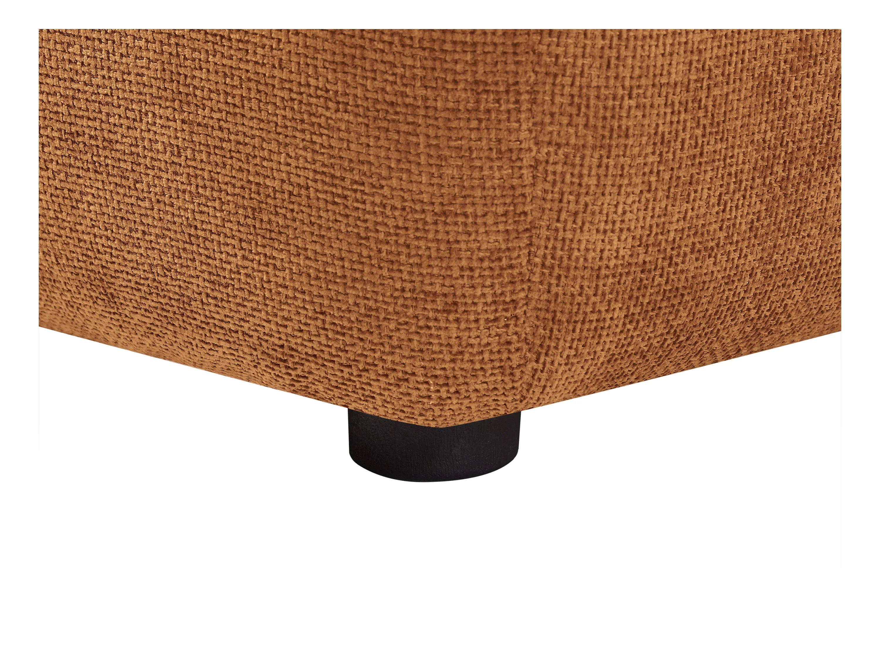 Canapé Bubble 2 places dossier avance-recule terracotta - APOLIU