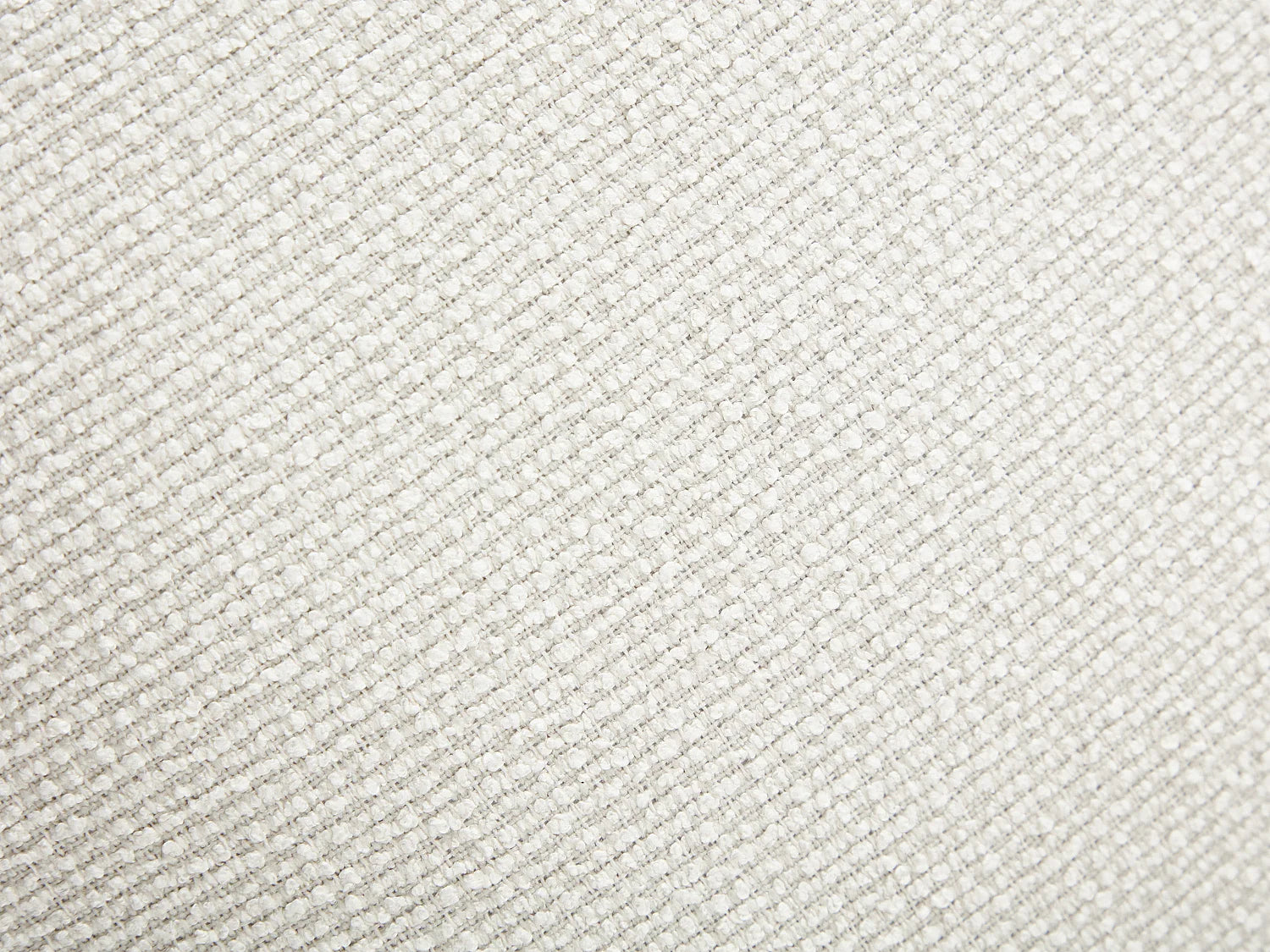 Fauteuil Bubble pivotant sur pieds en tissu texturé beige - VOLABO