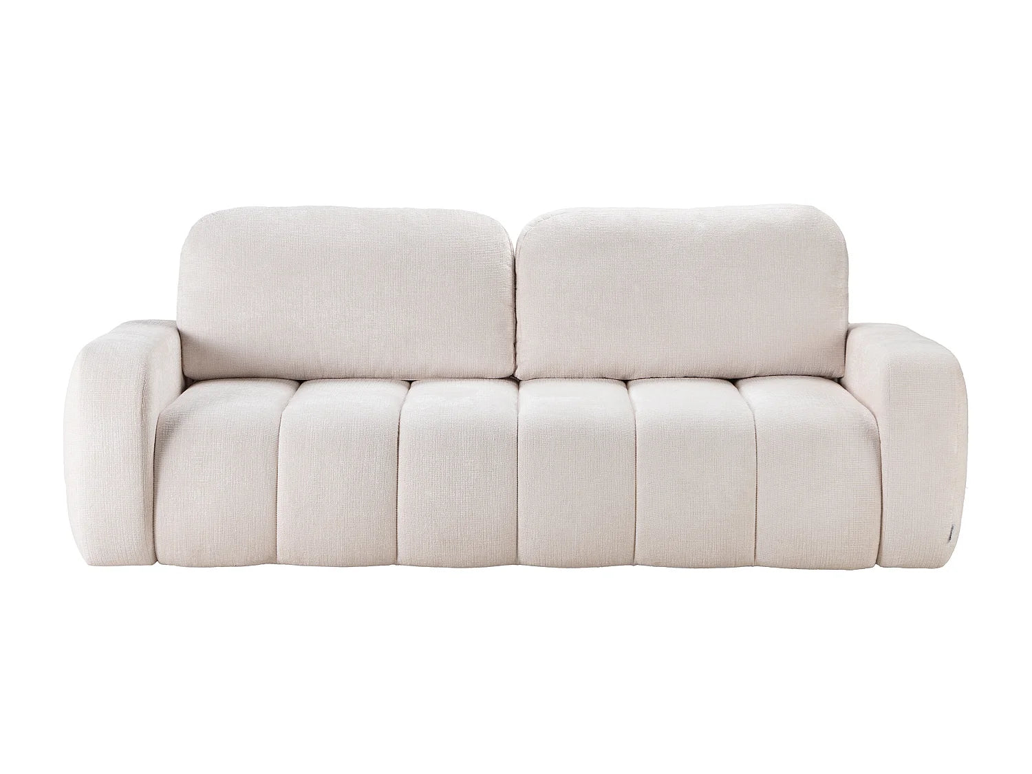Canapé Bubble 3 places convertible beige - TALIVO