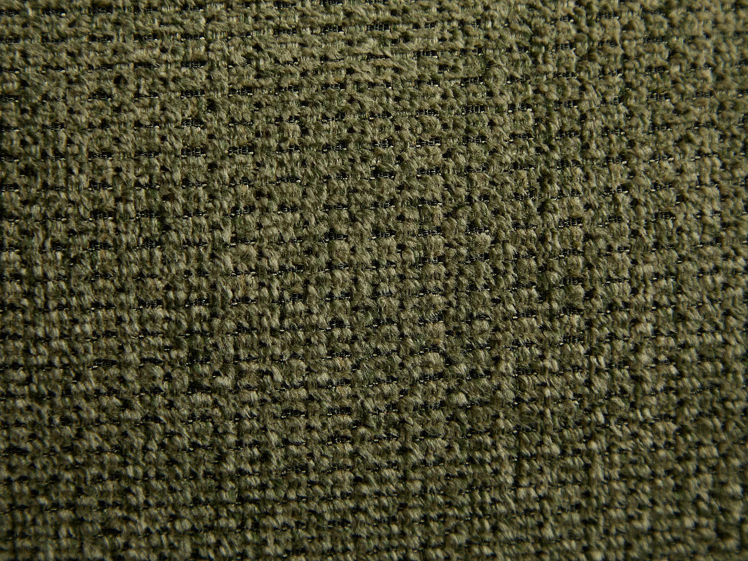 Fauteuil Bubble pivotant en tissu texturé vert - POZETI