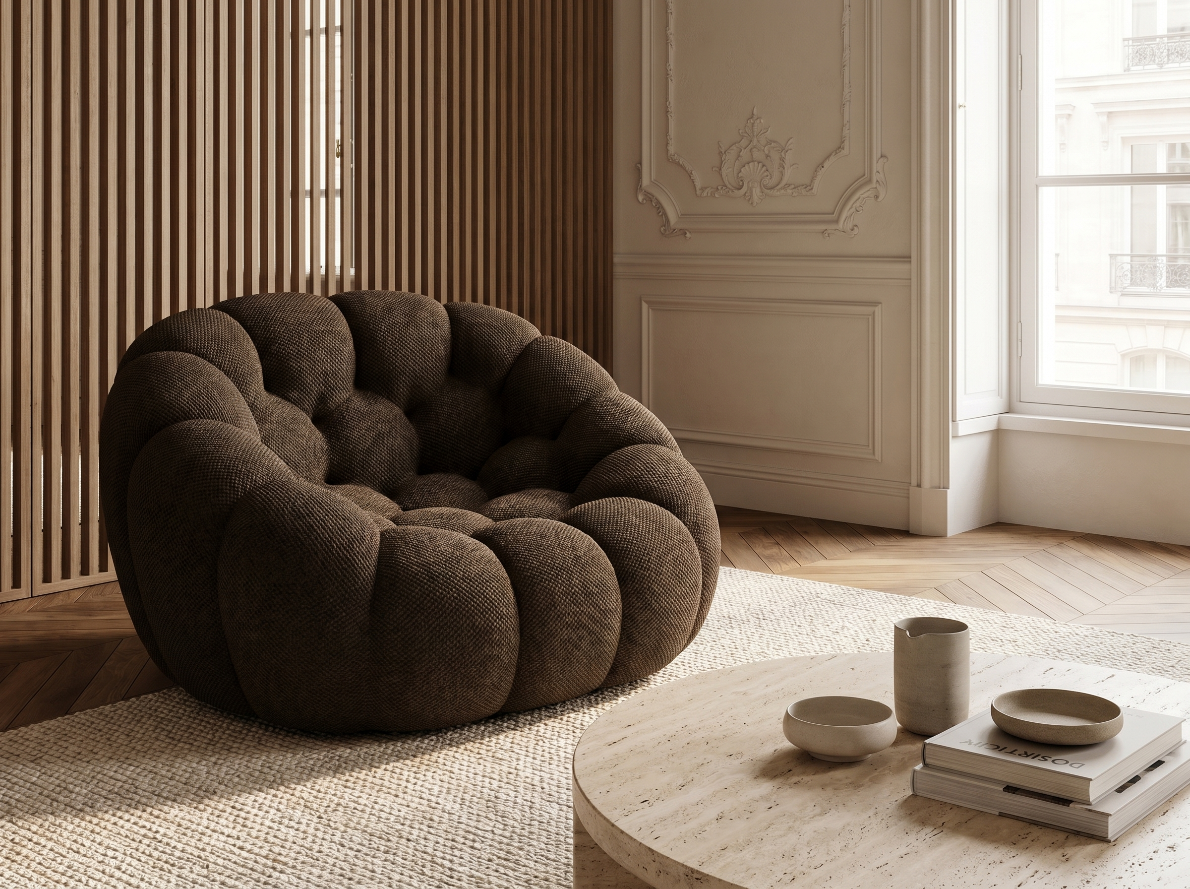 Fauteuil Bubble Marron - Cocoon