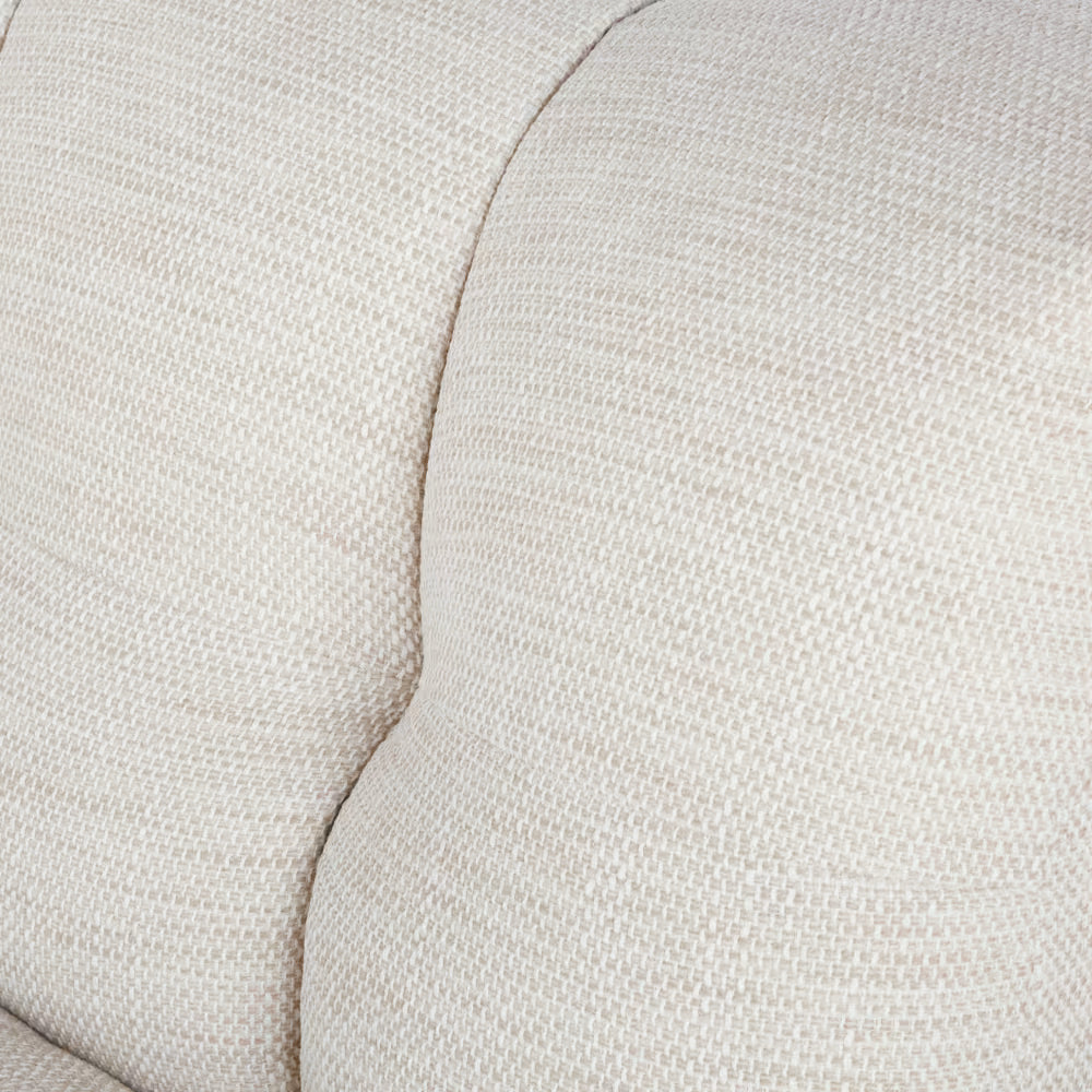 Chauffeuse Bubble pour canapé modulable beige sable - LILO